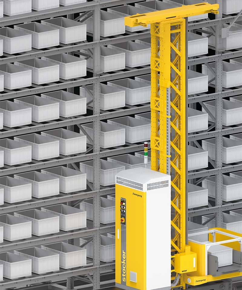 Material Box Stacker